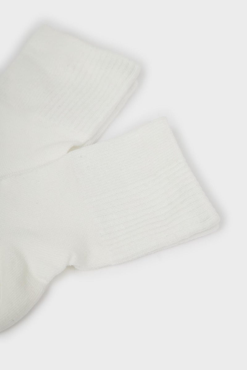 DeFacto White Man Man 2 Piece Cotton Ankle Socks Casual - Image 4